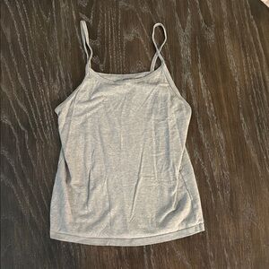 Hanes Women's Light Gray Spaghetti Strap